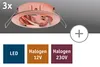 Paulmann 2Easy Einbauleuchten Nova 3er Spot-Set rund Produktbild-Vorschau 2