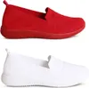 topschuhe24 2758 Damen Halbschuhe Light Slipper, Farbe:Rot, Produktbild-Vorschau 4