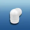 Runder 90° PVC Lüftungsrohrbogen Ø 100 mm für Produktbild-Vorschau 3