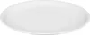 A white plate on a white background. Produktbild-Vorschau