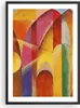 Gerahmtes Poster - Schwarzer Rahmen - Abstraktion modern - Produktbild-Vorschau 1
