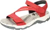 Rieker Trekkingsandalen - Rot Kunstleder Größe: 38 Normal Produktbild-Vorschau 69
