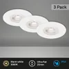 Zestaw lamp wpuszczanych LED 3 5W IP44 biały 3000K Ø9cm Podgląd zdjęcia produktu 2
