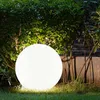 2er Set LED Solarleuchte, Kugel weiß, H 65 cm Produktbild-Vorschau 5