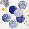 Vancasso Set de 6 assiettes en porcelaine, Assiette plate, Voir les images du produit 8