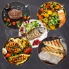 CLP Set de grilles de cuisson en fonte,noir 44,5x26 cm Voir les images du produit 6