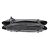 A top-down view of a gray Guess shopper bag with a black patterned trim and handles. Produktbild-Vorschau