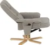 Relaxsessel CHARLY mit Hocker drehbar neigungsverstellbar Produktbild-Vorschau 5