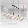 B.K.Licht BKL1001, LED, 3000 K, 1600 lm, IP20, Srebrny Podgląd zdjęcia produktu 4