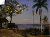ARTland Poster Tropische Landschaft. Größe: 40x30 cm Produktbild-Vorschau 1