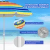 COSTWAY Sonnenschirm Strandschirm 178cm, Gartenschirm Produktbild-Vorschau 6