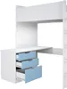 Shefa Kids Lit superposé pour enfants avec armoire, bureau Voir les images du produit 8