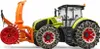 A toy tractor with snow chains and a snow blower attachment, shown against a white background. Anteprima dell’immagine prodotto