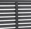 vidaXL Lamellenzaun WPC 180x180 cm Grau Produktbild-Vorschau 3