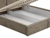MOEBLO Polsterbett Bett 04 – Doppelbett mit Cord-Bezug, Produktbild-Vorschau 5