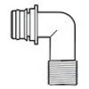 Europump 90° plug-in Schnellanschluss Gewinde 1/2" Osculati Produktbild-Vorschau 5