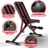 DH FitLife Hantelbank klappbar verstellbar | Schrägbank & Produktbild-Vorschau 5