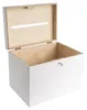 Creative Deco Boîte à cartes de mariage blanche, coffret en Voir les images du produit 8