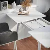 Esstisch Vicco Beaver Weiß 120-160 x 80 cm ausziehbar, Produktbild-Vorschau 4