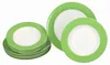 12-częściowy serwis obiadowy Variant zielona porcelana 6 Podgląd zdjęcia produktu 1