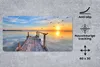 MuchoWow® Mauspad Mousepad Wasser - Steg - Vögel - Produktbild-Vorschau 2