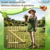 Floranica Cancello da giardino legno di nocciolo per Anteprima dell’immagine prodotto 2