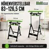 2x Multifunktions-Arbeitsbock Rollenbock höhenverstellbar Produktbild-Vorschau 2