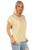 Damen Oberteil T-Shirt Gestreift Shirt Kurzarm Rundhals Produktbild-Vorschau 2