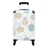 MuchoWow® Koffer Handgepäck Trolley Rollkoffer Kleine Produktbild-Vorschau 1