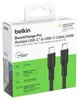 Belkin BoostCharge Pro, 3 m, USB C, USB C, Schwarz Produktbild-Vorschau 3