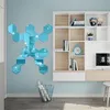 DIY Wandaufkleber, Acryl-Spiegel-Aufkleber-Set, 12 Stück Produktbild-Vorschau 4