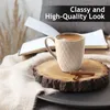 Omgoods - Set di 6 tazze da caffè - 400 ml - Tazze in Anteprima dell’immagine prodotto 2