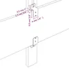 vidaXL Cabecero LED blanco, 200x5x78/88 cm, revestimiento Vista previa de la imagen del producto 6