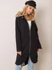 Rue Paris Langes Sweatshirt für Damen Teivance schwarz S/M Produktbild-Vorschau 3