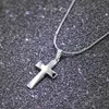 trendor 39910 Kreuz 21 mm Weißgold 333 (8 Kt) mit Silber-Halskette 3 Produktbild-Vorschau
