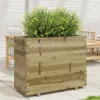 The Living Store Pflanzkübel 90x40x72,5 cm Kiefernholz Produktbild-Vorschau 4