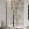 110x200cm 8mm doppelseitig NANO+ESG Walk in mit Panel Produktbild-Vorschau 1