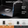 CECIPA Granitspüle 60x45 cm Schwarz Küchenspüle Granit Produktbild-Vorschau 8