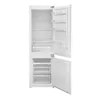 An open, empty refrigerator with its freezer compartment visible. Produktbild-Vorschau