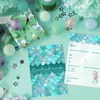 10 Einladungskarten Unterwasser mit Glitzer für Produktbild-Vorschau 4