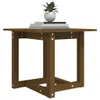 vidaXL Couchtisch Honigbraun 50x50x45 cm Massivholz Kiefer Produktbild-Vorschau 5