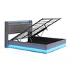 MODFU Polsterbett Boxspringbett 140x200cm mit LED und USB, Produktbild-Vorschau 9