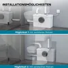 Wiltec 3/1 Kleinhebeanlage 600 W mit Häcksler, Hebeanlage Produktbild-Vorschau 6