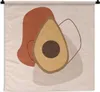 MuchoWow® Wandteppich Wandbehang Sommer - Avocado - Pastell Produktbild-Vorschau 1