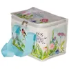 gewebte Kühltasche, Lunchbox, Garten, Blumen Vogel Produktbild-Vorschau 2
