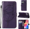 Lederhülle für Infinix Hot 30 Play NFC Schmetterling Produktbild-Vorschau 1
