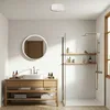 STOLARNIA PIKA Deckenleuchte - Holz Runde Deckenlampe Weiß Produktbild-Vorschau 7