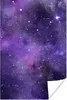 MuchoWow® Poster Aquarell - Sterne - Lila 40x60 cm - Produktbild-Vorschau 1