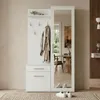 BEAUTYSOFA | Kompaktgarderobe FIORA - Modulares Produktbild-Vorschau 2