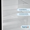 homeX Kühlschrank mit Gefrierfach | Kühl-Gefrierkombination Produktbild-Vorschau 5